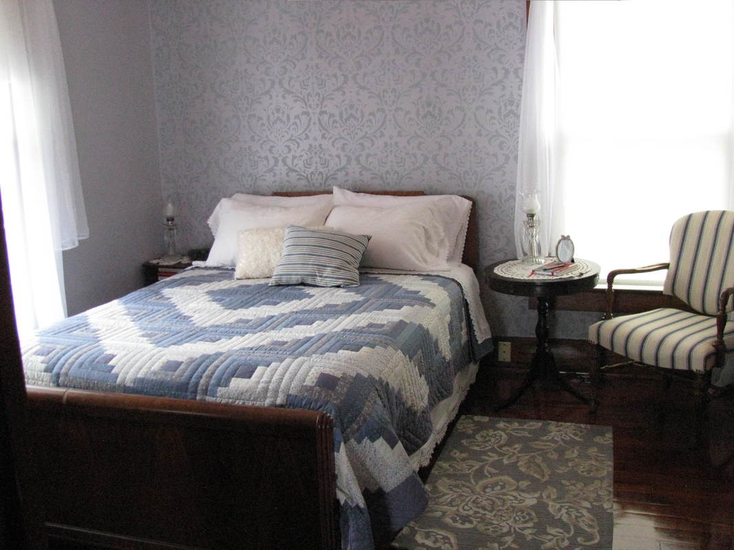 West Liberty guest house bedroom